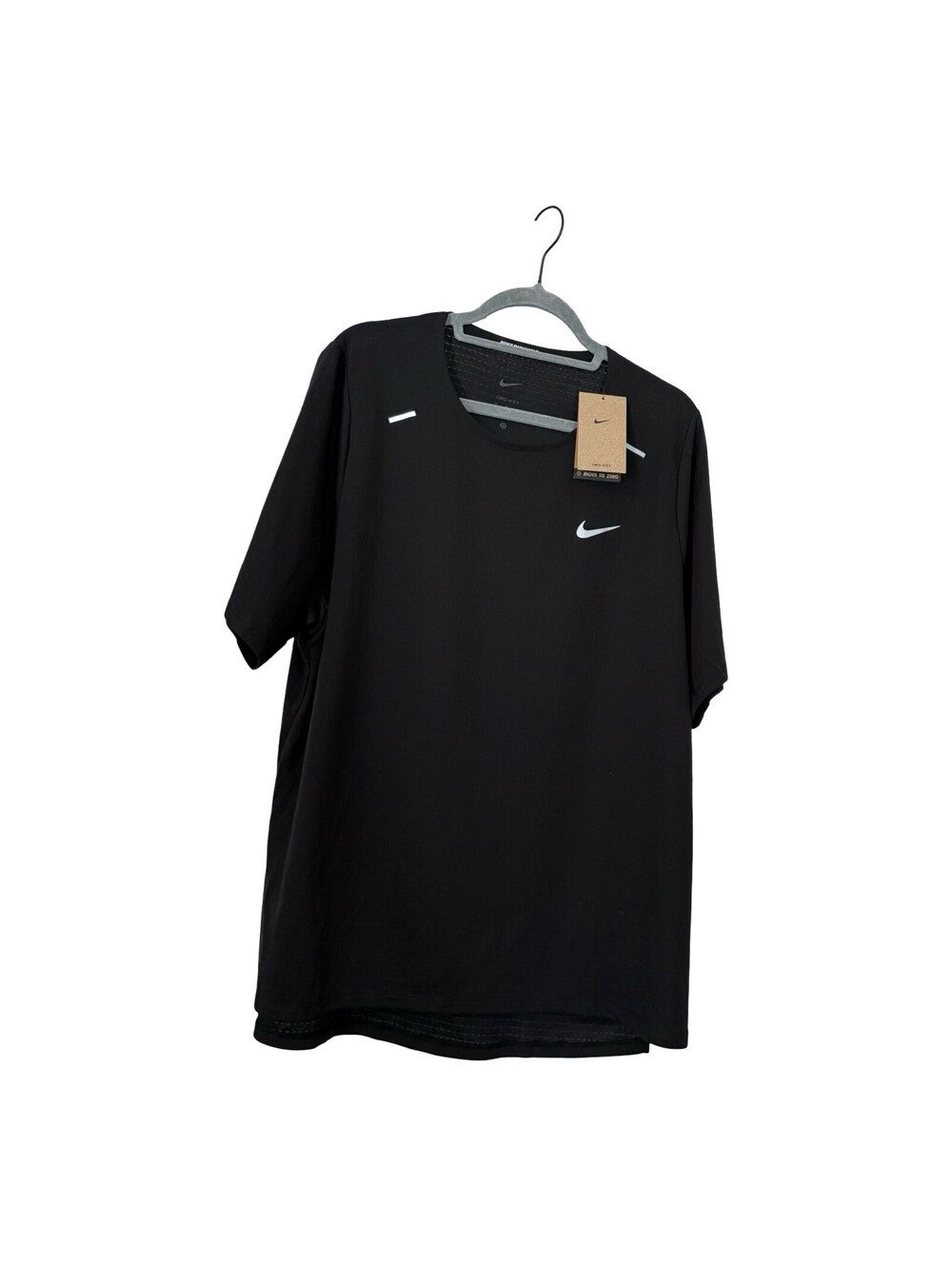 Nike Running Series Dri Fit Men’s Black Training Shirt Size XL New